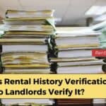 How do landlords verify rental history